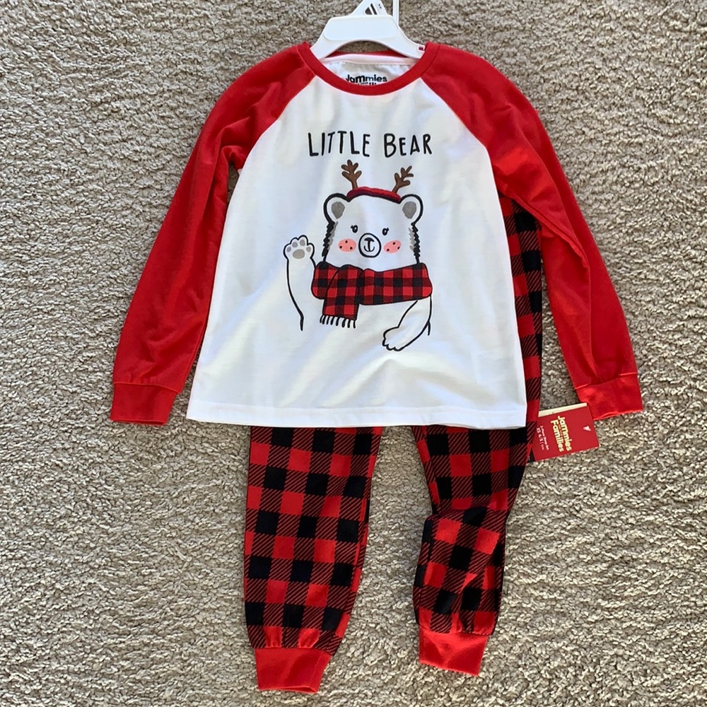 Kids Cuddl Duds 2-piece pajamas, size XS